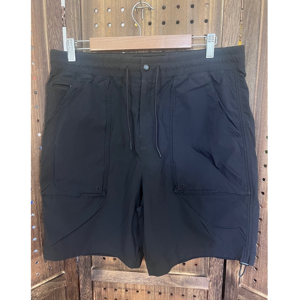 Abercrombie & Fitch Black Utility Athletic Shorts Men's XL